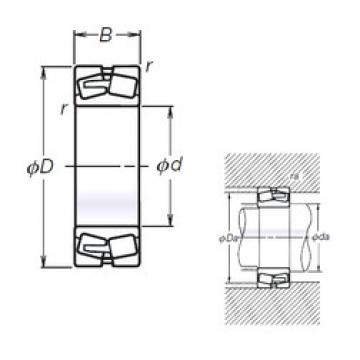 roulements 22210L11CAM NSK