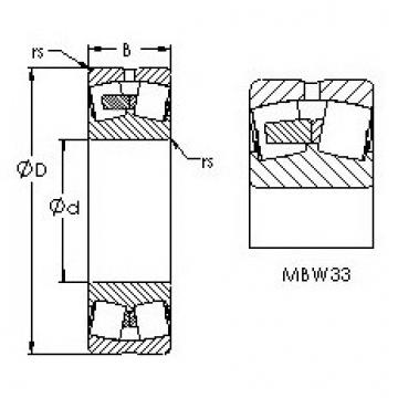 roulements 21316MBW33 AST