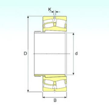 roulements 23234 EKW33+AH3234 ISB