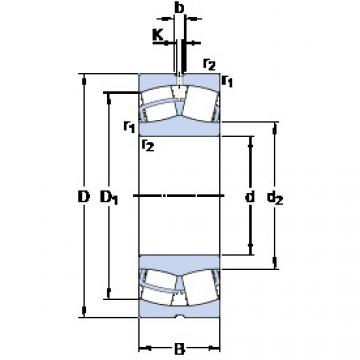 roulements 22207 E SKF