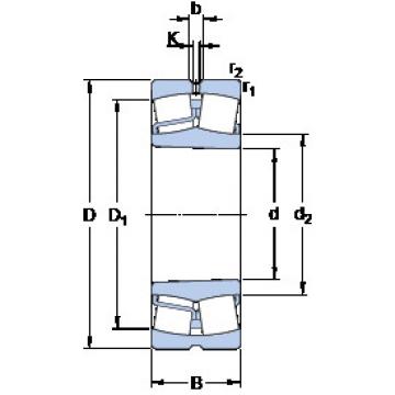 roulements 22220 EK SKF