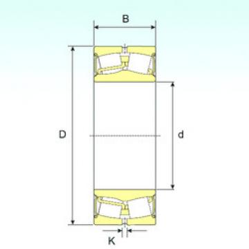 roulements 23122-2RS ISB