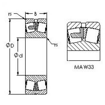 roulements 22315MAC4F80W33 AST