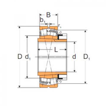 roulements 22222 KW33+H322 MPZ