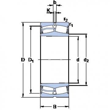 roulements 23036-2CS5K/VT143 SKF