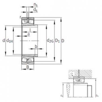 roulements 23272-B-K-MB+AH3272G FAG