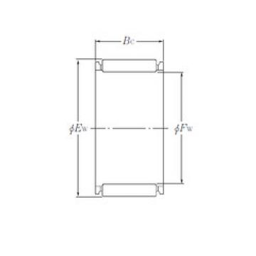 roulements K21×25×13 NTN