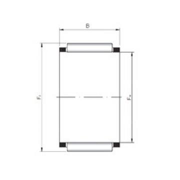 roulements KBK9X13X12,5 ISO