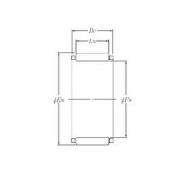 roulements KBK16×20×17 NTN