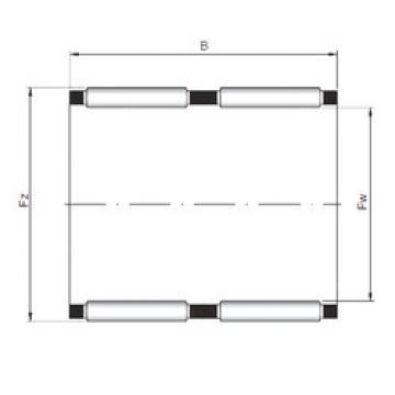 roulements KK39x44x26 ISO