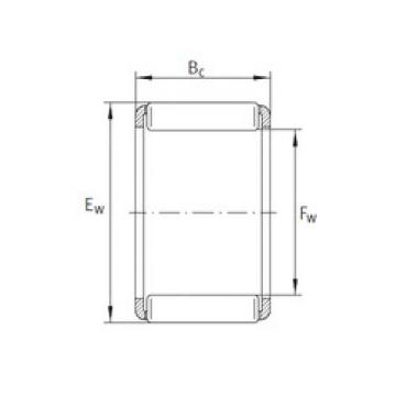 roulements KZK 18x24x12 INA