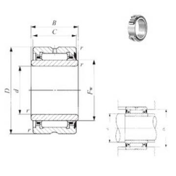 roulements NA 4908U IKO