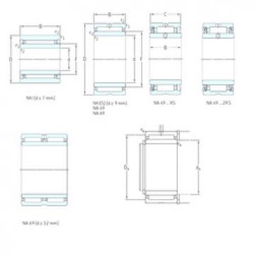 roulements NA4826 SKF