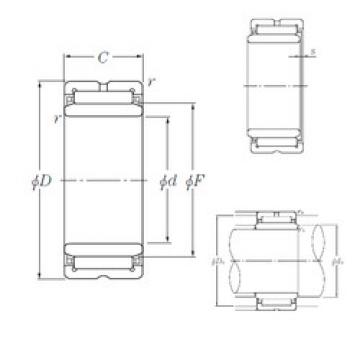 roulements NA4836 NTN