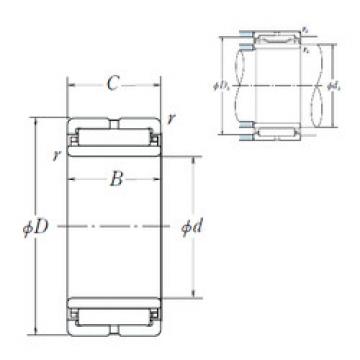 roulements NA4901 NSK