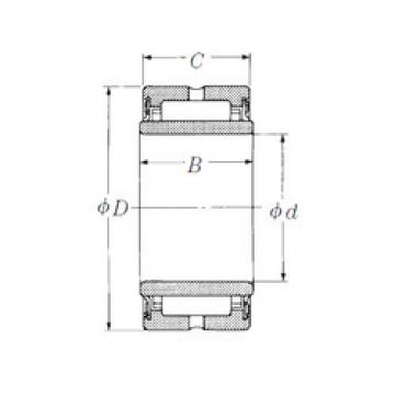 roulements NA4904TT NSK