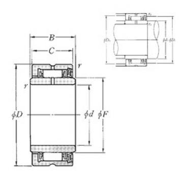 roulements NA4905L NTN