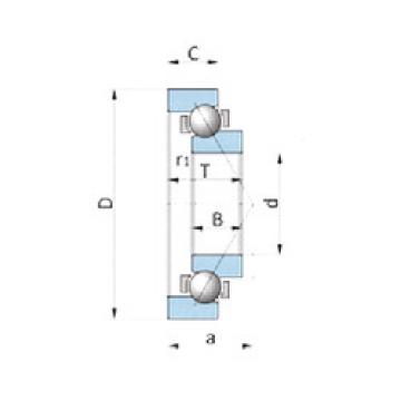 roulements 260BA355-2 NACHI