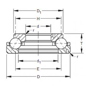 roulements 180TVL605 Timken