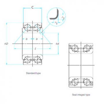 roulements 35BVV07-9G NACHI