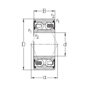 roulements 3200-B-2RSR-TV NKE