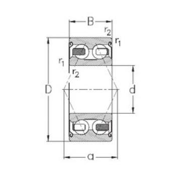 roulements 3201-B-2Z-TV NKE