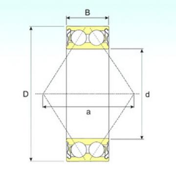 roulements 3208-ZZ ISB