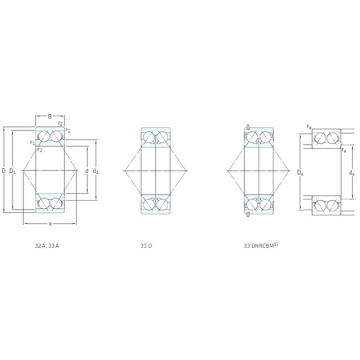 roulements 3308ATN9 SKF