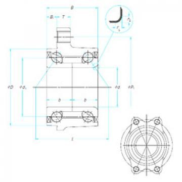 roulements 43BWK03D NSK