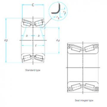 roulements TU0807-1/L244 NTN