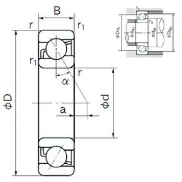 roulements 7008 NACHI