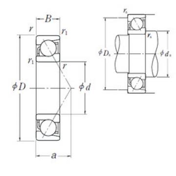 roulements 7013 A NSK