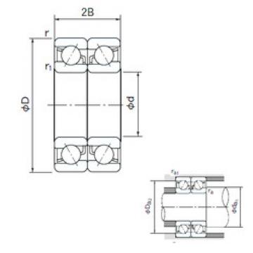 roulements 7001DB NACHI