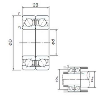 roulements 7005CDF NACHI