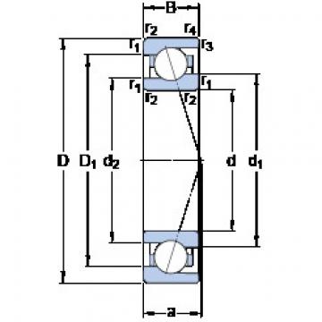 roulements 71905 ACE/HCP4A SKF