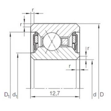 roulements CSXU 075.2RS INA