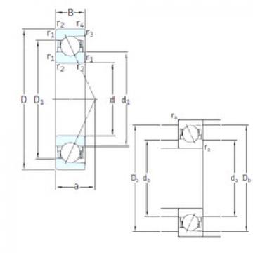 roulements E 209 7CE3 SNFA