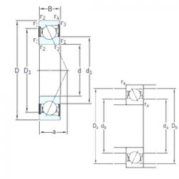 roulements E 217 /S/NS /S 7CE3 SNFA