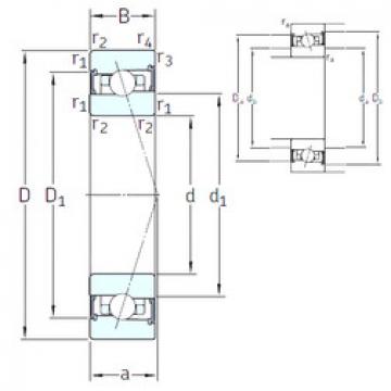 roulements HB120 /S/NS 7CE3 SNFA