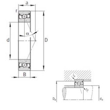 roulements HSS7005-E-T-P4S FAG