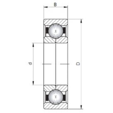 roulements QJ1008 ISO