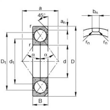 roulements QJ238-N2-MPA FAG