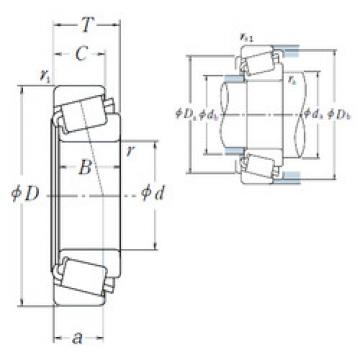 roulements HM231140/HM231110 NSK