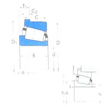 roulements 86669/86100B Timken