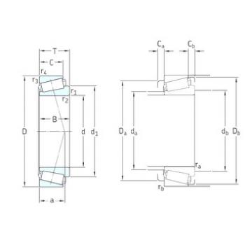 roulements LM739749/710/VE174 SKF