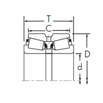 roulements 42381/42587DC+X1S-42381 Timken