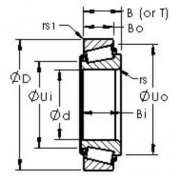 roulements BM89448/HM89410 AST