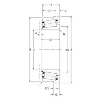 roulements 87045/87080C Gamet