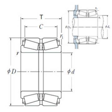 roulements HR100KBE1804+L NSK