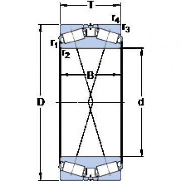 roulements BT2B 332536/HA1 SKF